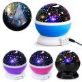 Star Projector Night Light for Kids – Rotating Galaxy Ceiling Lamp with LED Color Changing – Type-C & Battery Operated – Bedroom & Nursery Decoration. 
