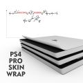 Sony Ps4 Pro Skin Deadpool Design with 2 Controllers( just skin not play station). 