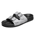 Foreign trade men's and women's sandals and slippers Birkenstock cross-border large size European and American tide slippers outside wear beach shoes indoor flip flops wholesale. 