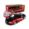 R/C Bugatti Car With Opening Doors Function - Rechargeable - Red. 