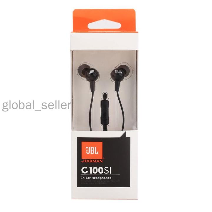 JBL C100SI 3.5mm wired Bass Stereo Earphone