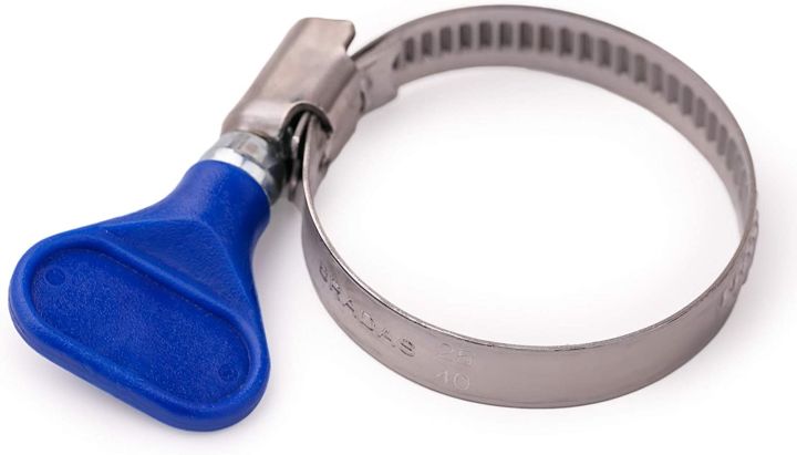 10-20mm Key-Type Adjustable Stainless Steel Hose Clamp, Pipe Clamp, Worm Gear Clamps Ideal For Plumbing, Automotive(Pack of 10, 20 And 50)
