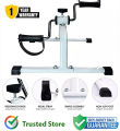 Imported Mini Exercise Bike Mini Exercise Cycle Compact Under Desk Mini Pedal Bike Pedal Cycle Exerciser for Arms and Legs, Portable Foot Cycle, Adjustable Tension Knob Manual Excercise Machine for Foots Manual Excercise Mini Home Exercise Bike. 