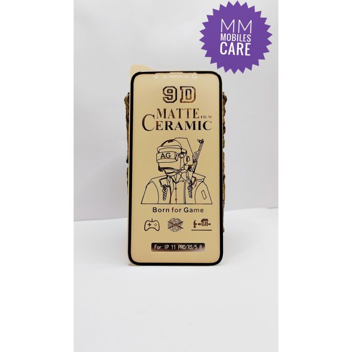 Iphone 11 Pro Matte glass temper Screen Protector in 9d/11d/21d