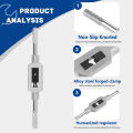 10Pcs Micro-Taps Bit Small Hand Screw Thread Taps M1-M3.5 HSS Metric Plug Tap Screw Tap Drill Tapping Tool. 