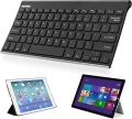 Arteck Stainless Steel Bluetooth Keyboard HB086 - Rechargeable with Universal Connectivity. 