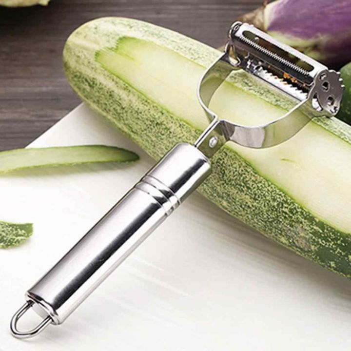 Stainless Steel Julienne Peeler Vegetable Peeler Double Planning Grater Kitchen Accessories Cooking Tools