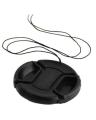 Universal Lens Cap For Dslr Camera Leather Hand Grip Camera Body Camera  Dslr Canon Sony Samsung Olympus  Fujifilm Pentax Samsung  Tamron  Sigma  Tokina  Yongnuo  Asahi  Yashica 40.5Mm 46Mm 49Mm 52Mm 55Mm 58Mm 62Mm 67Mm 72Mm 77Mm 82Mm. 