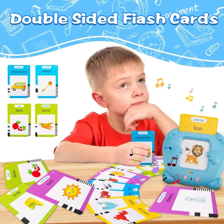 Kido%20Kraze%20Talking%20flash%20cards%20Preschool%20learning%20toys%20Early%20Educational%20Toys%20English%20Learn%20to%20talk%20Learn%20words%20Learn%20English%20Educational%20Learning%20Toys%20Rechargeable%20224%20cards%20-%20Image%205