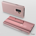 Samsung A6 plus Clear View Standing Mirror Flip Case Cover For Samsung A6 plus. 