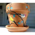 Decorative items for home. terracotta pots for plants and flowers. make ur home more attractive with beautiful artwork. 