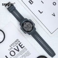 【Can last for 5 years】 Monkey Time HHOR  Round Electronic Sports Luminous Alarm Clock Timing Male and Female Student Electronic Watch. 