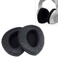2 PCS For Sennheiser RS160 /170 / HDR 170 / 180 / 160 Wrinkled Skin Earphone Cushion Cover Earmuffs Replacement Earpads without Buckle. 