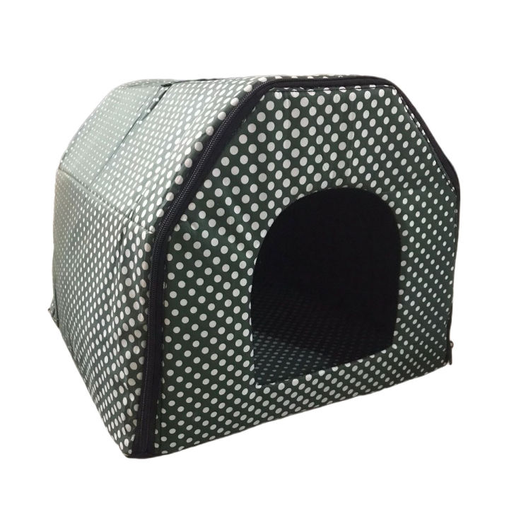 Cat House Foldable Small Size best for summer and vinter session Random Color Delivered