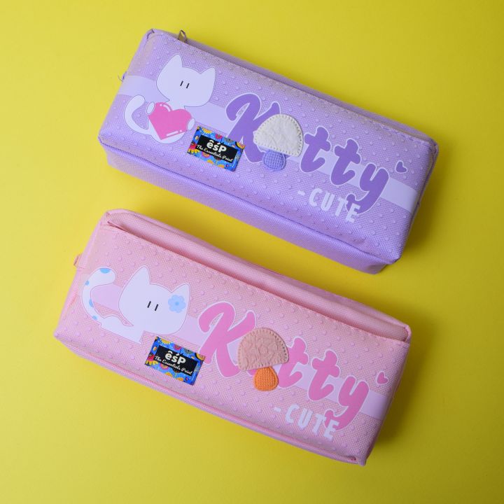 1 x Soft stationery pouch (20x9x5.5 cm) (100 gram) - fancy pouch - Stationery Item For Kids - Girls