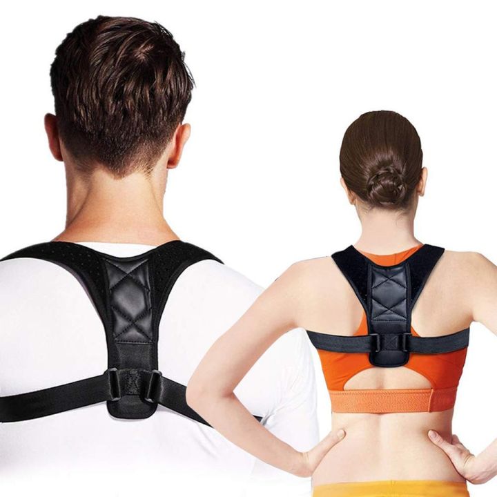 ADJUSTABLE Body Posture Corrector Belt (Back & Shoulder Support Brace) for Men & Women
