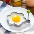 Fried Egg Cooking Mold Shaper 4 Pcs Stainless Steel Kitchen Pan cake Mould Ring. 