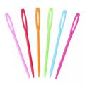 7Cm Plastic Knitting Needles Crochet Hooks Tapestry Wool Yarn Needles Children Diy Sweater Weaving Tools 10 Pcs Funny Colorful. 