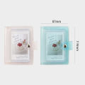 Photography Cute Card Stock Binders Albums Transparent Glitter Jelly Color Photo Album Mini Photo Album Card Holder Instax Album. 