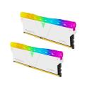 V-Color Prism Pro RGB 16GB(8GBx2)DDR4 DRAM 3600MHz Memory Kit – Glacier White. 