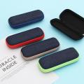Fashion Leather Glasses Case Kids Woman Man Eyeglasses Box Hard Shell Protector Reading Eyewear Case Sunglasses Case. 