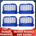 Main Side Brush Hepa Filter For iRobot Roomba 600 Series 692 690 680 660 651 650 620 618 610 620 625 670 695 564 552 Spare Parts-Set J. 