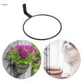Wall Mount Flower Pot Holder Rings Iron Metal Pot Rings Holder. 