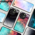 For Tecno Spark 20C Case Tempered Glass mirror Protector Starry Sky Couple Cover For Tecno Spark 20C Back Cover Phone Cases. 