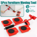 Furniture Moving Tool Heavy Object Mover Furniture Transport Lifter & Furniture Slides Moving House Cabinet Sofa Bed Desk 4 Wheeled Mover Roller 1 Wheel Bar Hand Tools Set. 