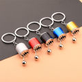 Key Holder Multi-purpose Manual Transmission Lever Metal Gear Head Key Chain. 