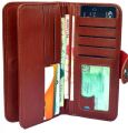 BOVIS Men Wallets Fashion Long PU leather Long Wallet Business Wallets PU Clutch Wallets Wallets Travel Purses Coin Pouch ID Credit Cards Holders best for men and boys. 