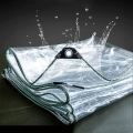 Heavy Duty Waterproof Very Tick Plastic Cover Sheet Windproof, Used for balconies & other outdoor activities, Won't block your view,Whether it rains, snows or other bad weather, You can enjoy your leisure time under its protection. 