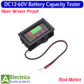 12 v Lead-acid Lithium Battery Indicator Led Water-resistant Led Digital Battery Capacity Monitor Voltage Meter Battery Tester by Electrica. 