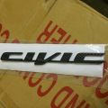 Carbon Fiber CIVIC Logo Car Side Car Car Emblem Sticker Honda. 