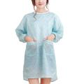 Women Floral Waterproof Long Sleeve Kitchen Cooking Baking Apron Working Smock. 
