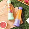 Techmanistan Random Color 400ml Crown Type Juicer Bottle, Mini Portable Blender Fruit Mixers, 400ml Electric Juicer, Anti Drip Blender, Mini Shake Smoothie Blender, Crown Type Portable Rechargeable Juicer. 