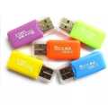 Memory/SD Card Reader USB WITH LED LIGHT. 