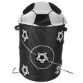 Football Modeling Collapsible Laundry Basket Storage Barrels Storage Barrel Polyester Cloth Toy Store. 
