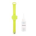 Wrist Hand Sanitizer Dispenser Wearable Hand Sanitizer Dispensing Portable Bracelet Silicone Squeezy Wristband Hand Dispenser#20. 