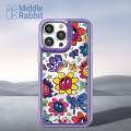 Middle Rabbit For Infinix 8 Smart 7 40i Hot 40 Pro Phone Case[Hello Kitty]Transparent Blade Back Shockproof Corners Slim Cover. 