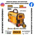 Ingco 200A Inverter MMA/TIG Lift Welding Machine ING-MMA200691. 