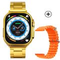 DT 900 7 In 1 Strap Ultra 9 Smart Watch - 49MM Dial - Full Touch Display - 7 Different Strap. 