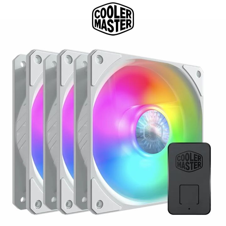 thumbnail image 2 of Cooler Master SickleFlow 120 ARGB Case Fan, 1800 RPM, 62 CFM, 7-blade Design, ARGB Luminescent Light Eff 2 of 11