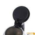 Portable stainless steel electric kettle for the kitchen. 