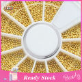Nail Art Bead Multi-use Silver Nail Art Beads Wheel. 