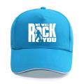 Cotton Trucker Caps We Will Rock You Print Baseball Cap Men Women Unisex Fashion Queen Rock Band Fans Rock Roll Hip Hop Hats. 