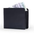 Genuine Leather Customized Name Wallet and Keychain. 