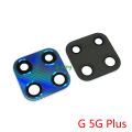 2PCS For Motorola Moto G Stylus Play Power 2021 G 5G Plus Rear Back Camera Glass Lens With Sticker Tape Adhesive. 