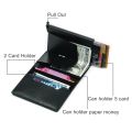 Card Holder Men Wallet Money Bag Male Vintage Black Short Purse PU Leather Fashion Wallets Slim Thin Wallets. 