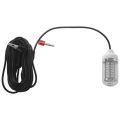 12V-24V Fishing Light Green 108Pcs Led Underwater Fishing Light Lures Fish Finder Lamp Attracts Prawns Squid Krill - White shell & green light. 